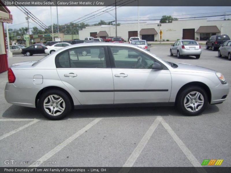 Galaxy Silver Metallic / Gray 2004 Chevrolet Malibu Sedan