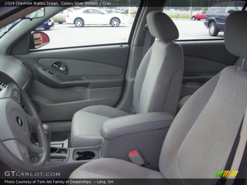Galaxy Silver Metallic / Gray 2004 Chevrolet Malibu Sedan