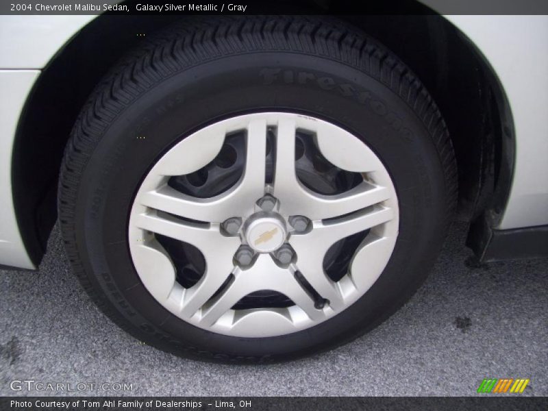 Galaxy Silver Metallic / Gray 2004 Chevrolet Malibu Sedan
