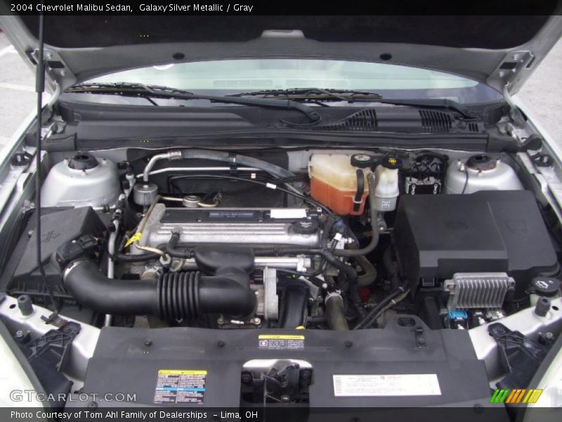 Galaxy Silver Metallic / Gray 2004 Chevrolet Malibu Sedan