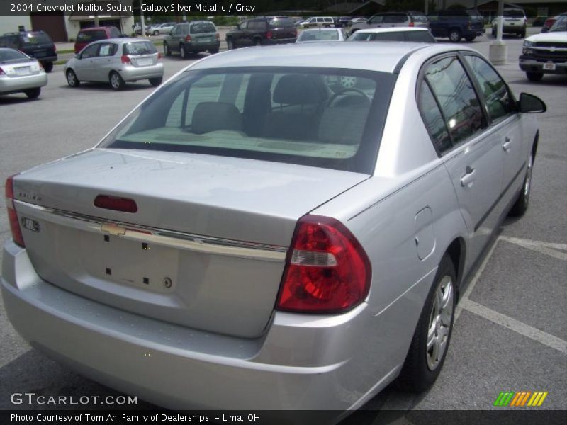 Galaxy Silver Metallic / Gray 2004 Chevrolet Malibu Sedan