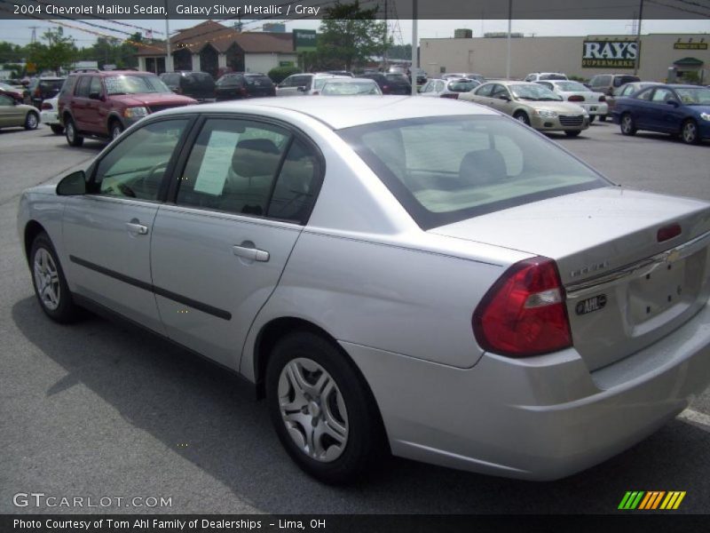 Galaxy Silver Metallic / Gray 2004 Chevrolet Malibu Sedan