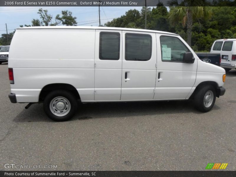 Oxford White / Medium Flint Grey 2006 Ford E Series Van E150 Commercial