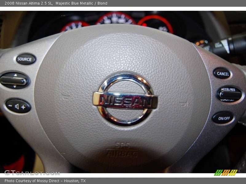 Majestic Blue Metallic / Blond 2008 Nissan Altima 2.5 SL