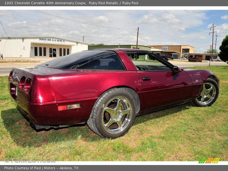  1993 Corvette 40th Anniversary Coupe Ruby Red Metallic