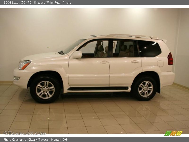 Blizzard White Pearl / Ivory 2004 Lexus GX 470
