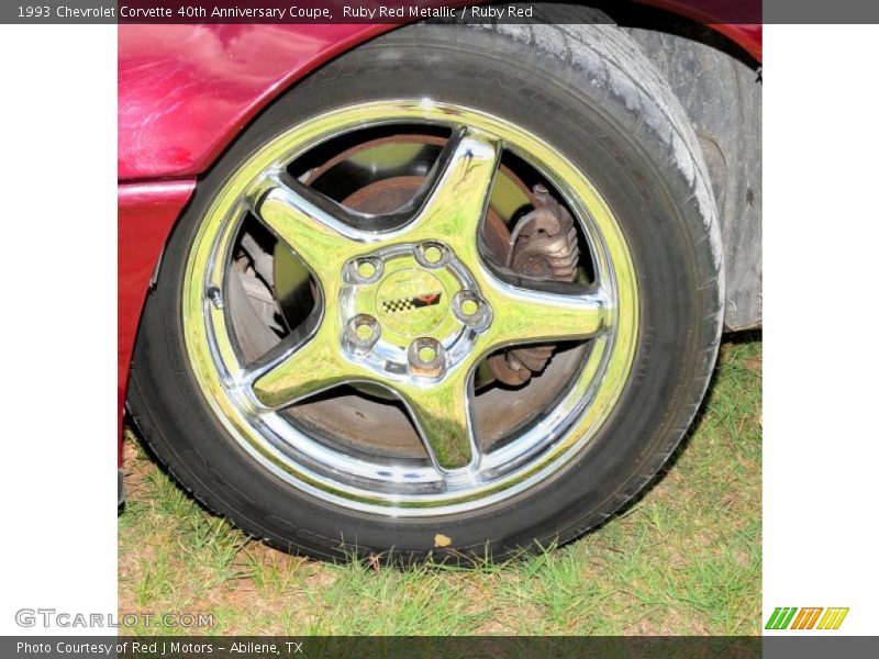  1993 Corvette 40th Anniversary Coupe Wheel