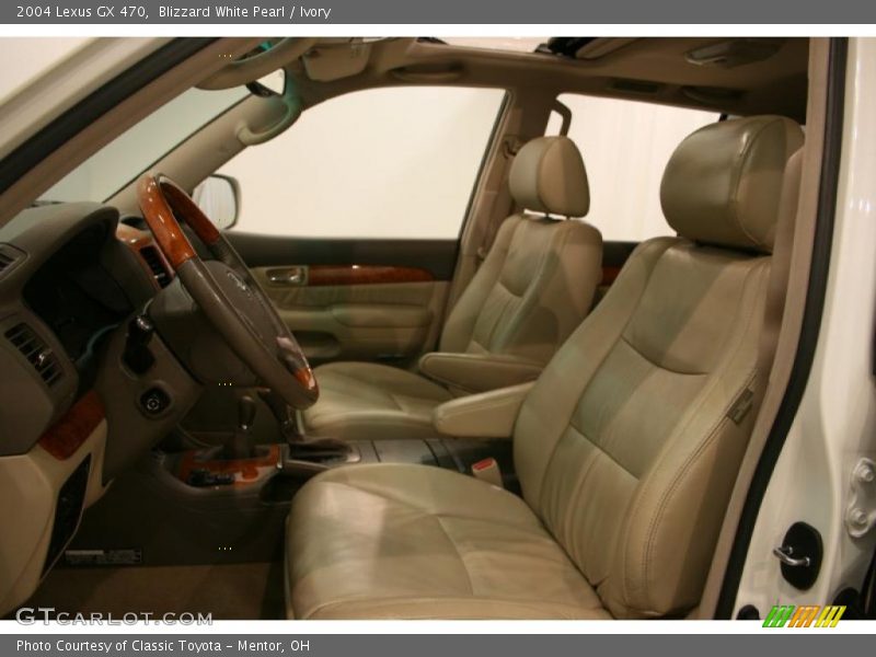 Blizzard White Pearl / Ivory 2004 Lexus GX 470