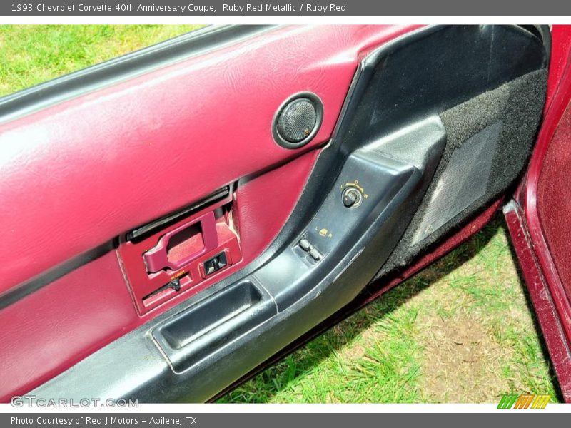 Ruby Red Metallic / Ruby Red 1993 Chevrolet Corvette 40th Anniversary Coupe