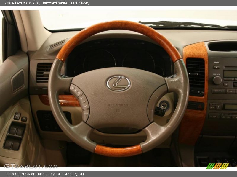 Blizzard White Pearl / Ivory 2004 Lexus GX 470