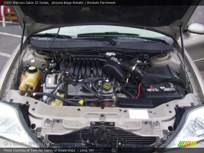 Arizona Beige Metallic / Medium Parchment 2003 Mercury Sable GS Sedan