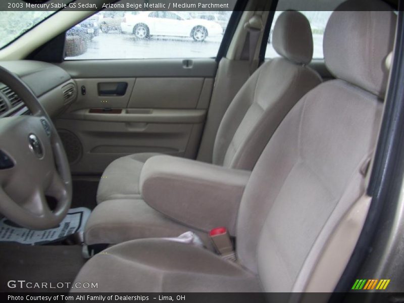Arizona Beige Metallic / Medium Parchment 2003 Mercury Sable GS Sedan