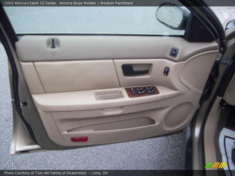 Arizona Beige Metallic / Medium Parchment 2003 Mercury Sable GS Sedan