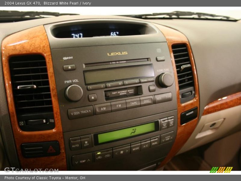 Blizzard White Pearl / Ivory 2004 Lexus GX 470