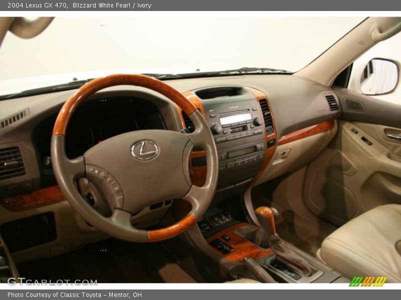 Blizzard White Pearl / Ivory 2004 Lexus GX 470