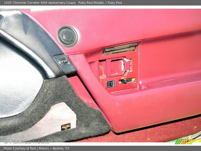 Ruby Red Metallic / Ruby Red 1993 Chevrolet Corvette 40th Anniversary Coupe