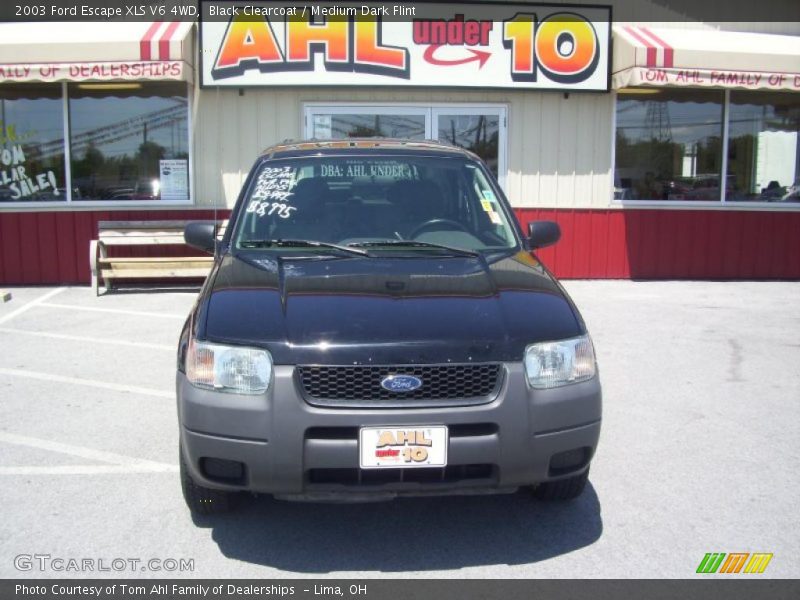 Black Clearcoat / Medium Dark Flint 2003 Ford Escape XLS V6 4WD