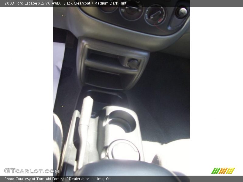 Black Clearcoat / Medium Dark Flint 2003 Ford Escape XLS V6 4WD