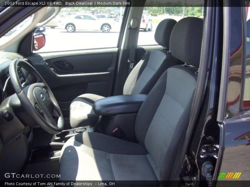 Black Clearcoat / Medium Dark Flint 2003 Ford Escape XLS V6 4WD