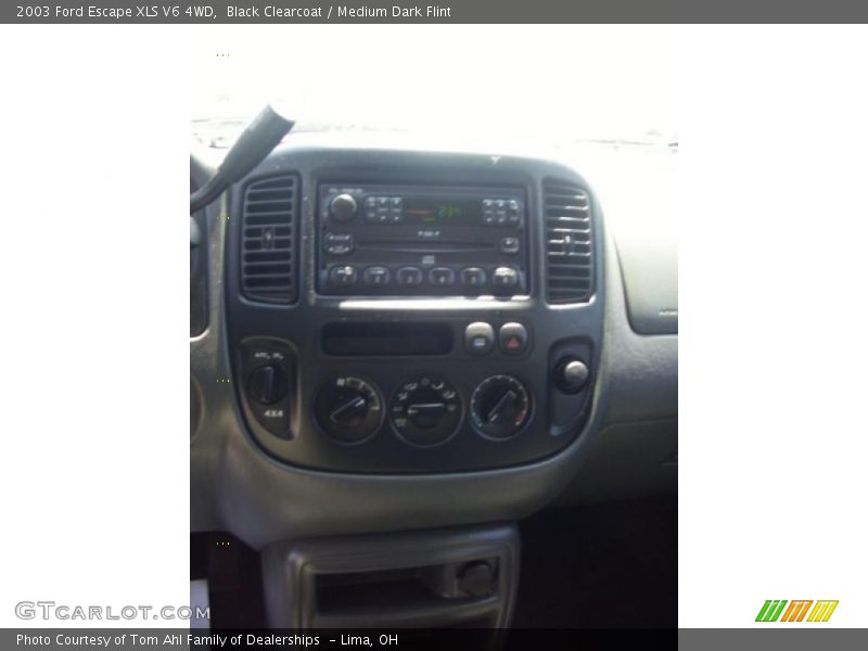 Black Clearcoat / Medium Dark Flint 2003 Ford Escape XLS V6 4WD