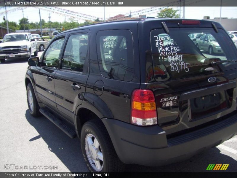 Black Clearcoat / Medium Dark Flint 2003 Ford Escape XLS V6 4WD
