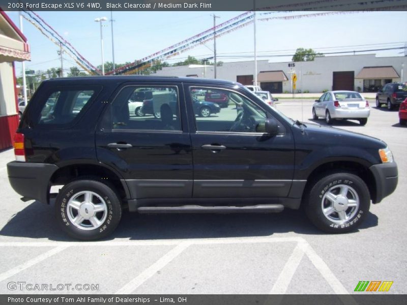 Black Clearcoat / Medium Dark Flint 2003 Ford Escape XLS V6 4WD