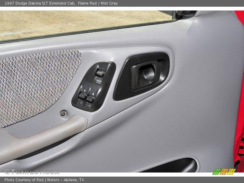 Flame Red / Mist Gray 1997 Dodge Dakota SLT Extended Cab