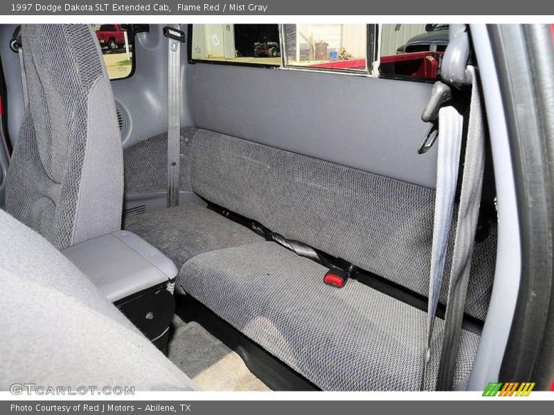 Flame Red / Mist Gray 1997 Dodge Dakota SLT Extended Cab