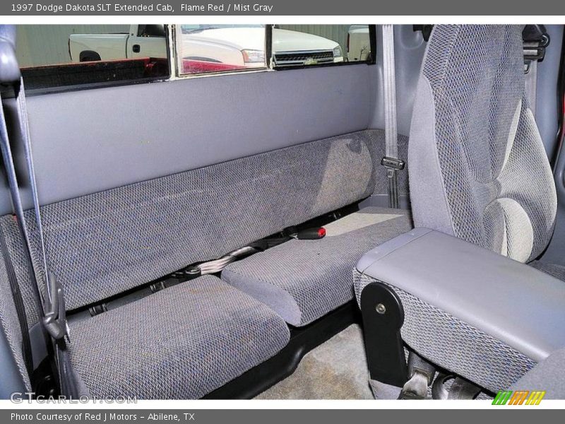 Flame Red / Mist Gray 1997 Dodge Dakota SLT Extended Cab