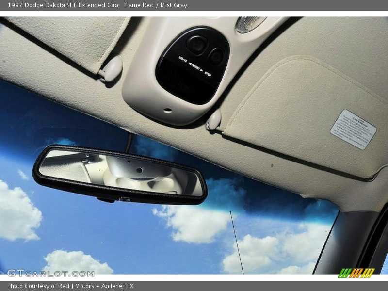 Flame Red / Mist Gray 1997 Dodge Dakota SLT Extended Cab