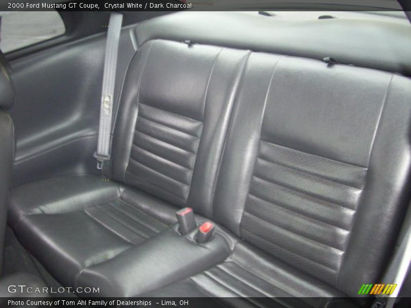 Crystal White / Dark Charcoal 2000 Ford Mustang GT Coupe