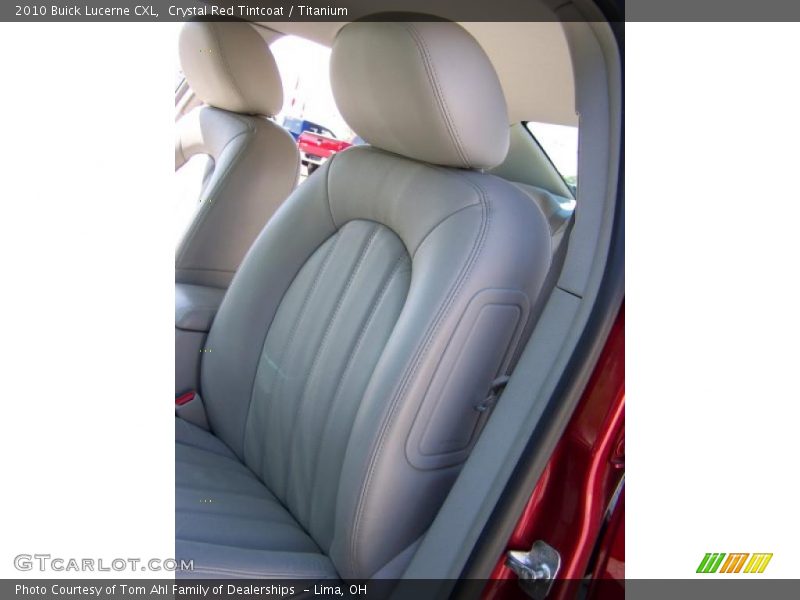 Crystal Red Tintcoat / Titanium 2010 Buick Lucerne CXL