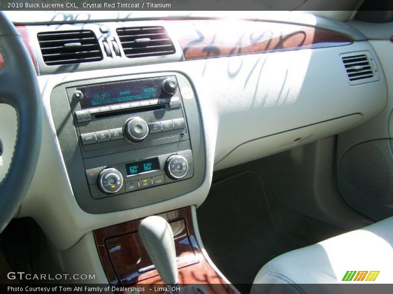 Crystal Red Tintcoat / Titanium 2010 Buick Lucerne CXL