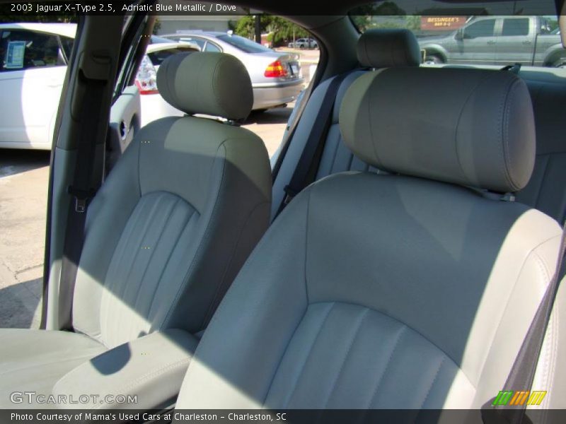 Adriatic Blue Metallic / Dove 2003 Jaguar X-Type 2.5