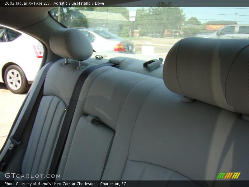 Adriatic Blue Metallic / Dove 2003 Jaguar X-Type 2.5