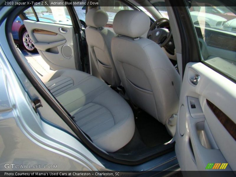 Adriatic Blue Metallic / Dove 2003 Jaguar X-Type 2.5