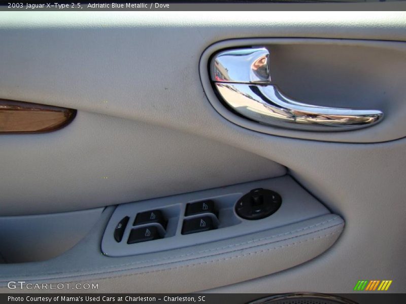 Adriatic Blue Metallic / Dove 2003 Jaguar X-Type 2.5