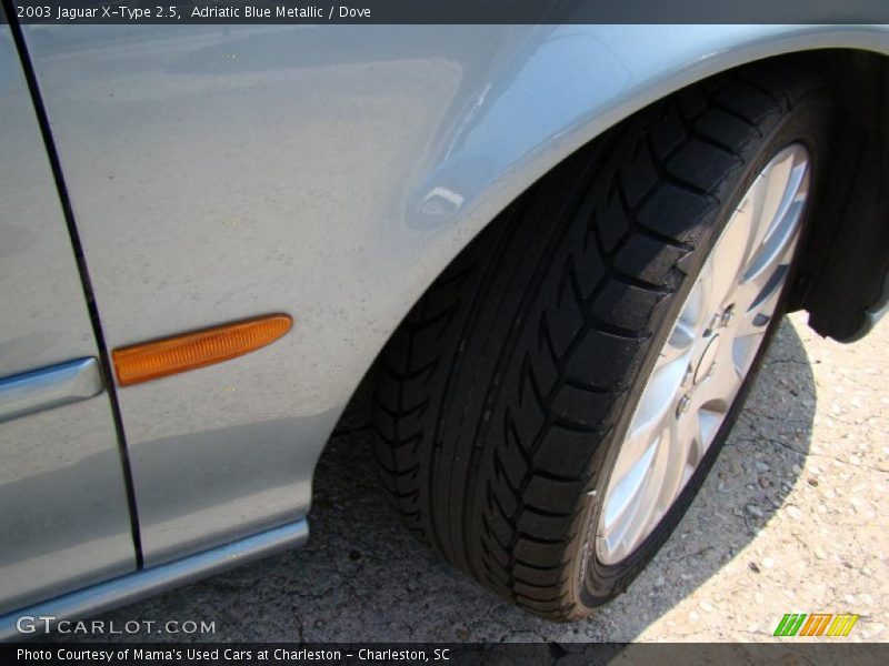 Adriatic Blue Metallic / Dove 2003 Jaguar X-Type 2.5