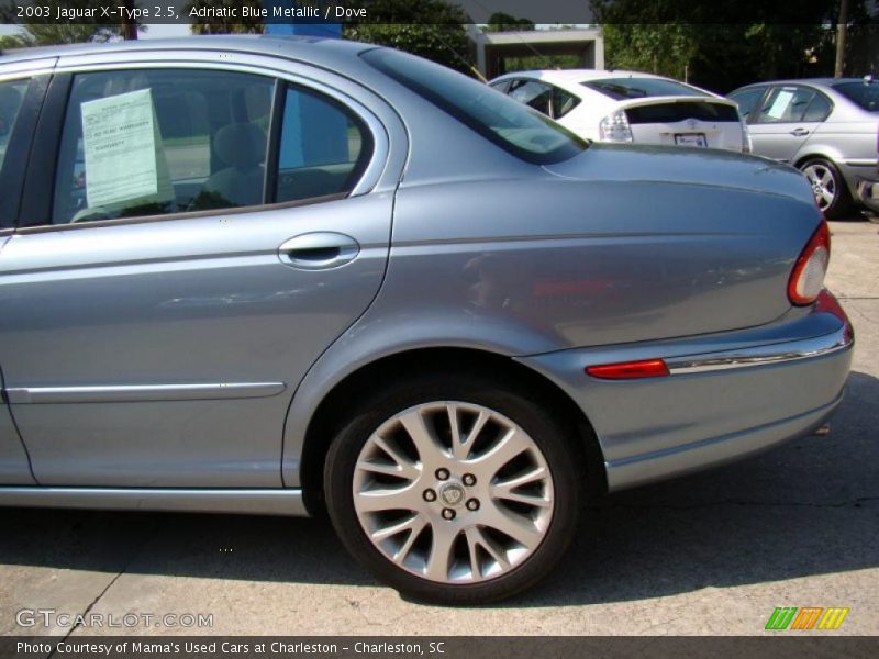 Adriatic Blue Metallic / Dove 2003 Jaguar X-Type 2.5