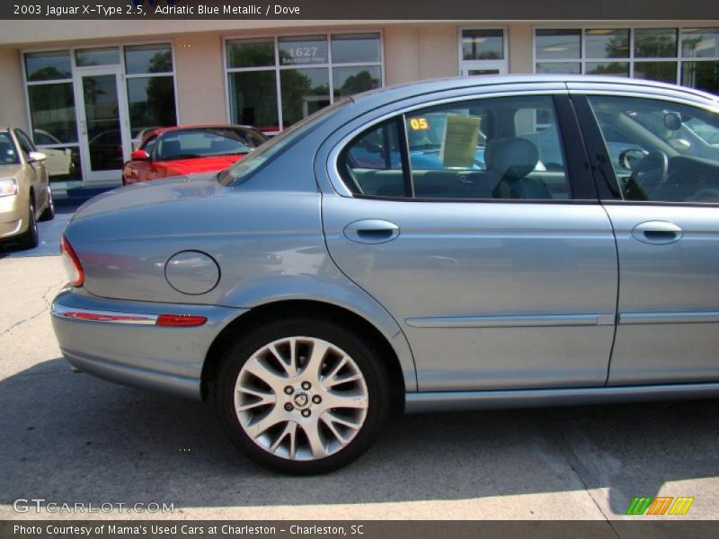 Adriatic Blue Metallic / Dove 2003 Jaguar X-Type 2.5