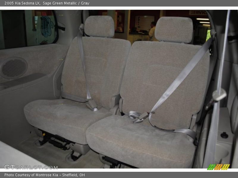 Sage Green Metallic / Gray 2005 Kia Sedona LX