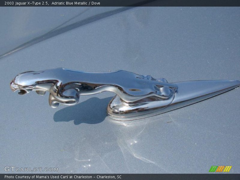 Adriatic Blue Metallic / Dove 2003 Jaguar X-Type 2.5
