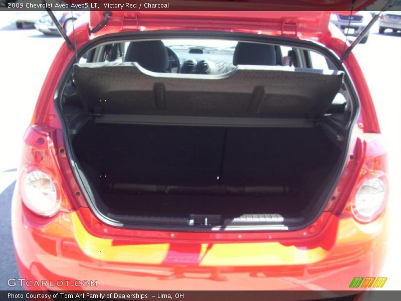 Victory Red / Charcoal 2009 Chevrolet Aveo Aveo5 LT