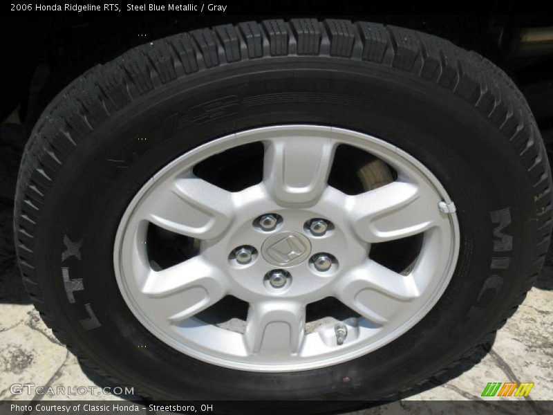 Steel Blue Metallic / Gray 2006 Honda Ridgeline RTS