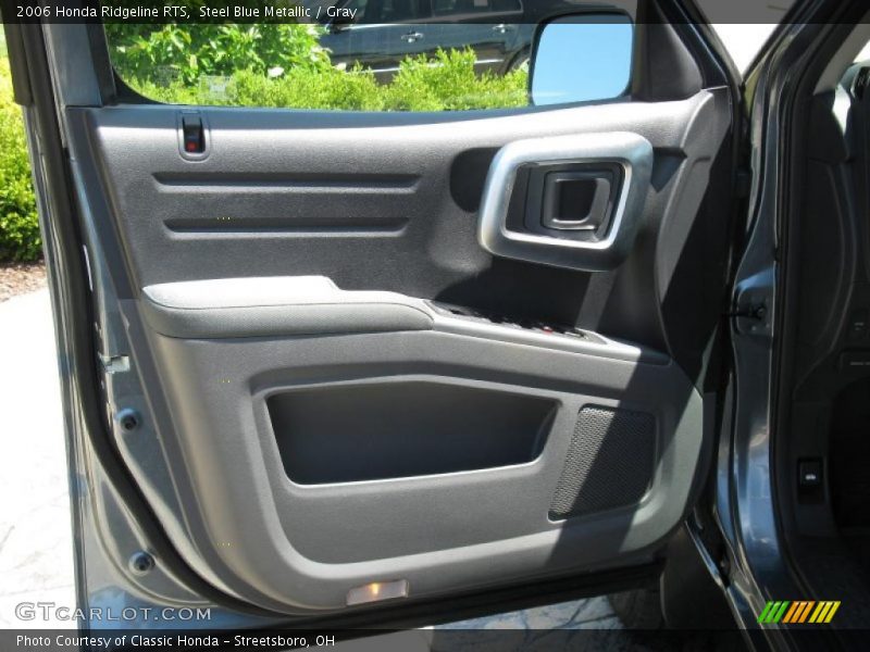 Steel Blue Metallic / Gray 2006 Honda Ridgeline RTS