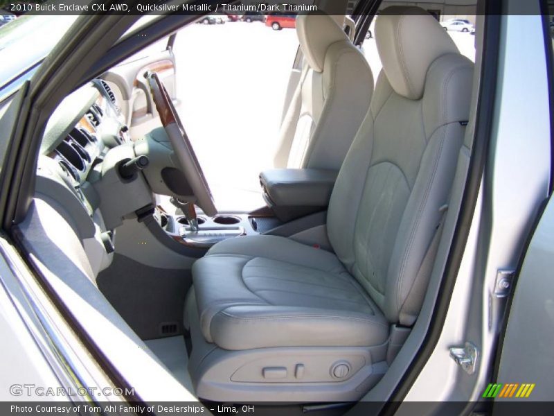 Quicksilver Metallic / Titanium/Dark Titanium 2010 Buick Enclave CXL AWD