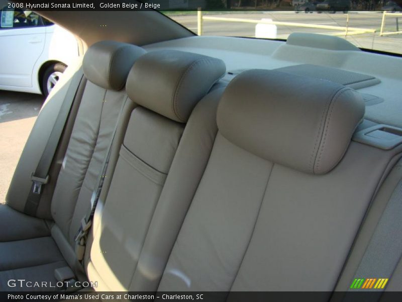 Golden Beige / Beige 2008 Hyundai Sonata Limited