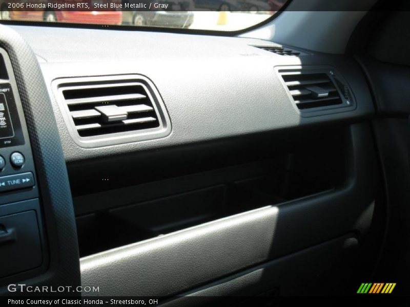 Steel Blue Metallic / Gray 2006 Honda Ridgeline RTS