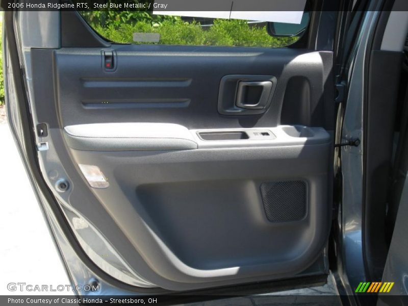 Steel Blue Metallic / Gray 2006 Honda Ridgeline RTS
