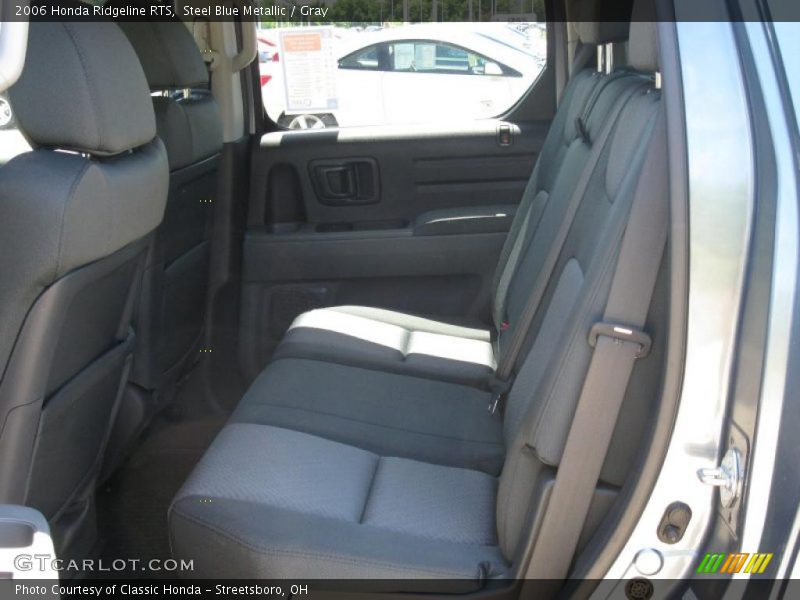 Steel Blue Metallic / Gray 2006 Honda Ridgeline RTS